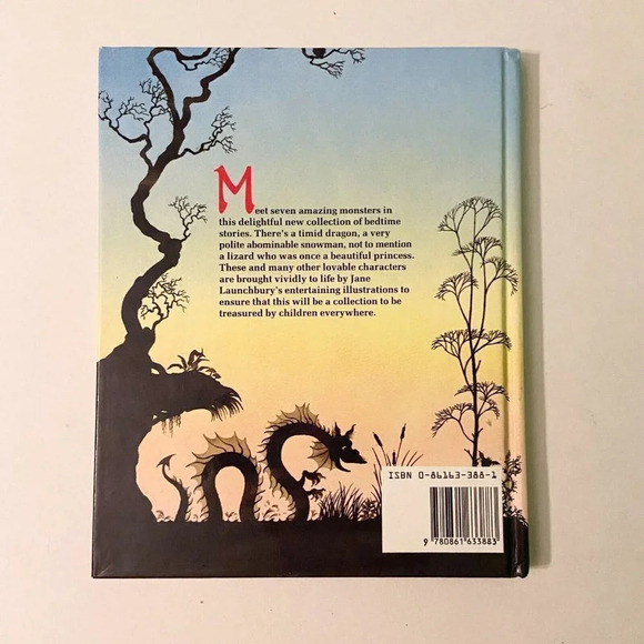 Vintage 1987 Monster Stories for Bedtime Jane Launchbury Award Publication - Picture 16 of 16